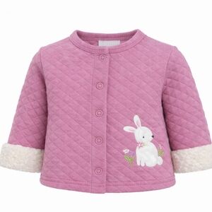 Duck Duck Goose quilted baby jacket
